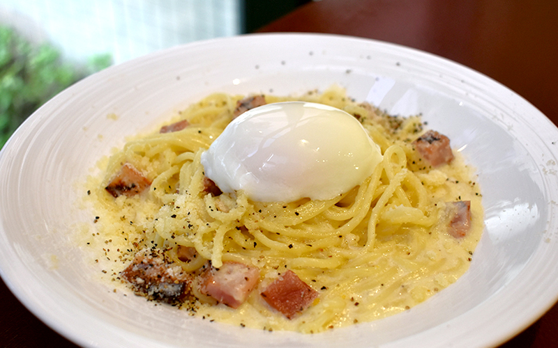 ホテル・ザ・ウエストヒルズ・水戸のレストラン「ガーデンキッチン・リチェッタ」12月のパスタ