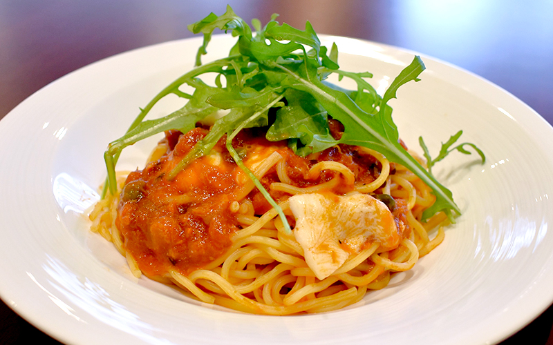 ホテル・ザ・ウエストヒルズ・水戸のレストラン「ガーデンキッチン・リチェッタ」1月のパスタ