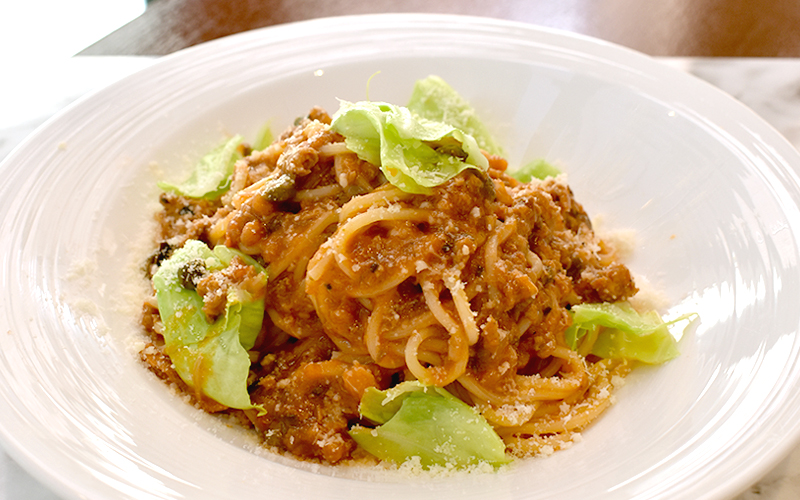 ホテル・ザ・ウエストヒルズ・水戸のレストラン「ガーデンキッチン・リチェッタ」3月のパスタ