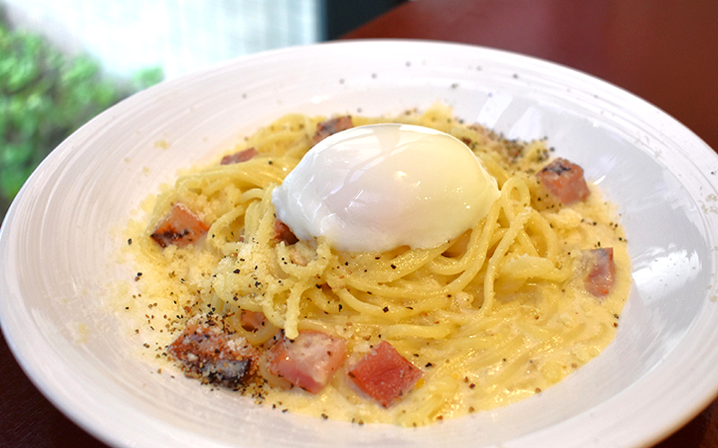 ホテル・ザ・ウエストヒルズ・水戸のレストラン「ガーデンキッチン・リチェッタ」5月のパスタ